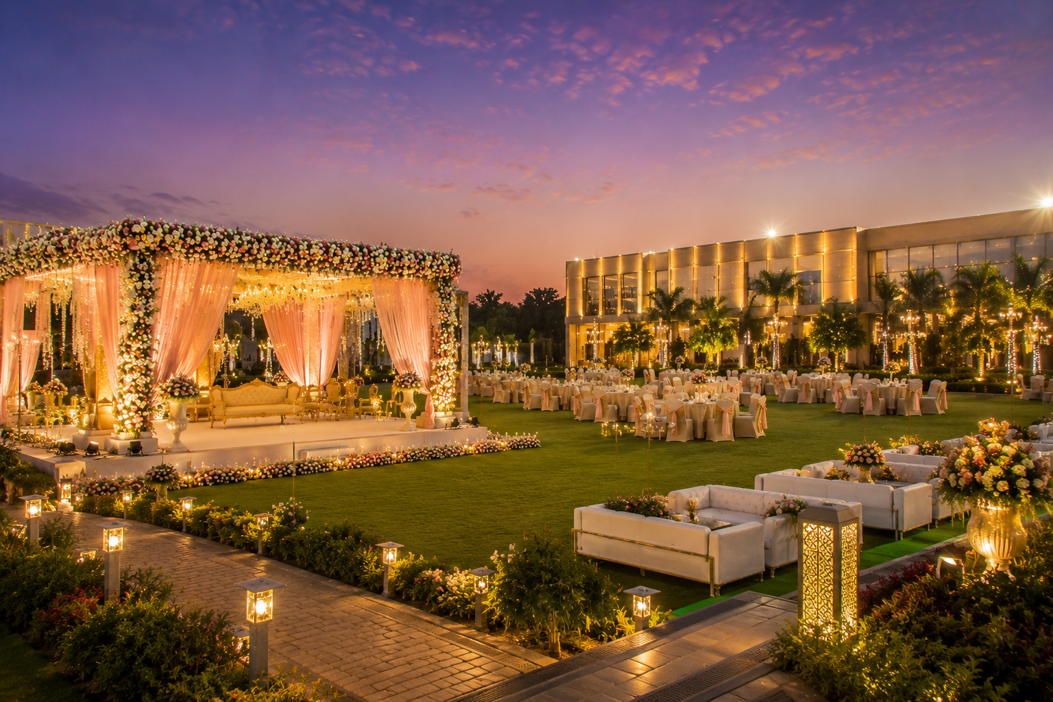 Marriage Lawn in Shaheed Path, Lucknow | WeddingBuzz