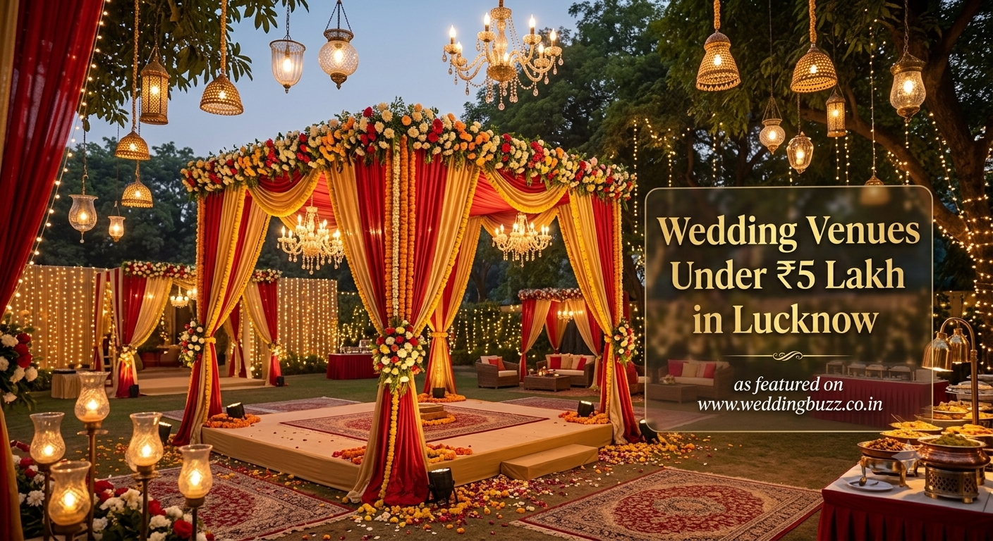 Wedding Venues Under ₹5 Lakh in Lucknow | WeddingBuzz
