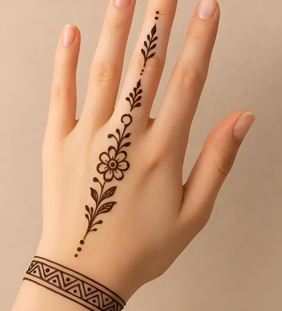Very Easy Arabic Mehndi Designs