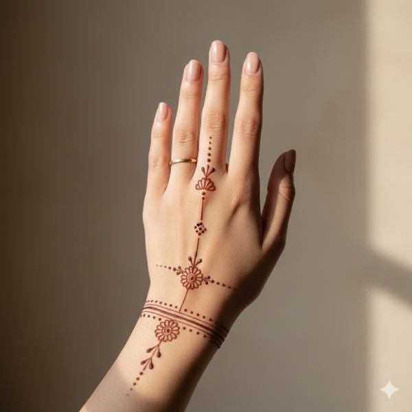 How to Make a Very Easy Mehndi Design