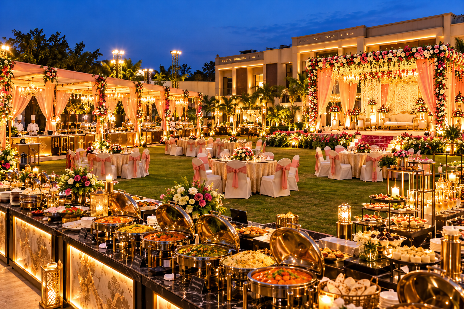 Wedding Lawn with Catering in Lucknow: Complete Venue Booking Guide