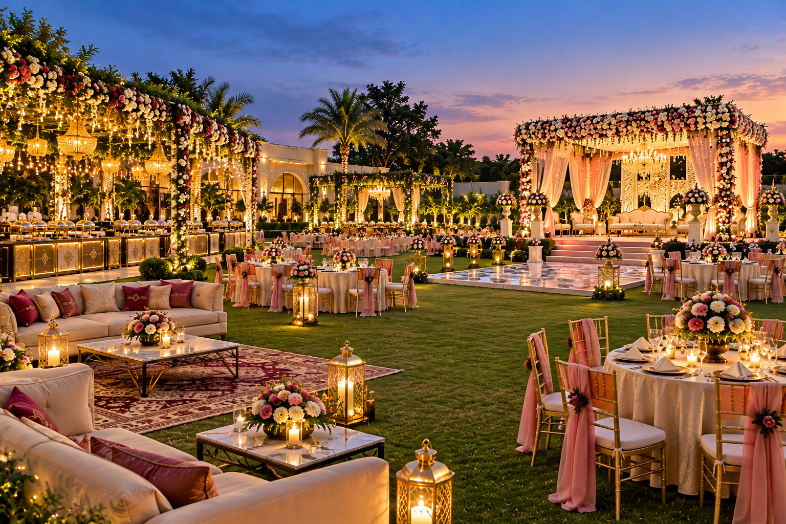Open Lawn for Wedding in Lucknow: Complete Venue Booking Guide