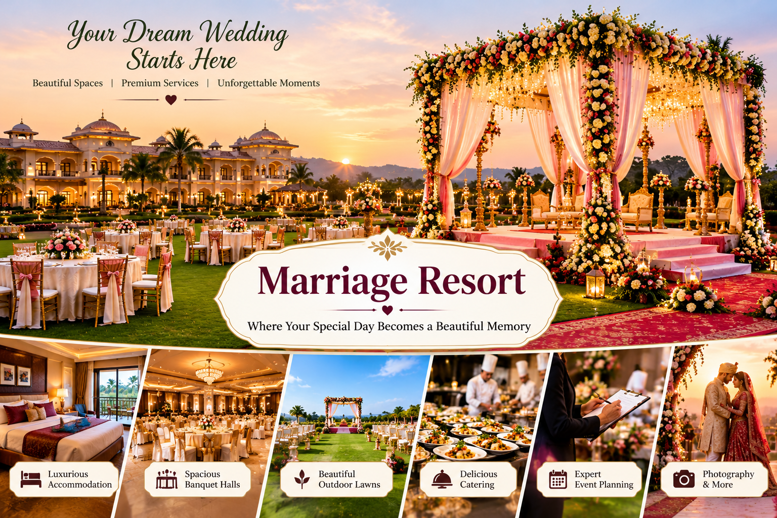 Marriage Resort in Lucknow: Complete Guide to Choosing the Right Venue