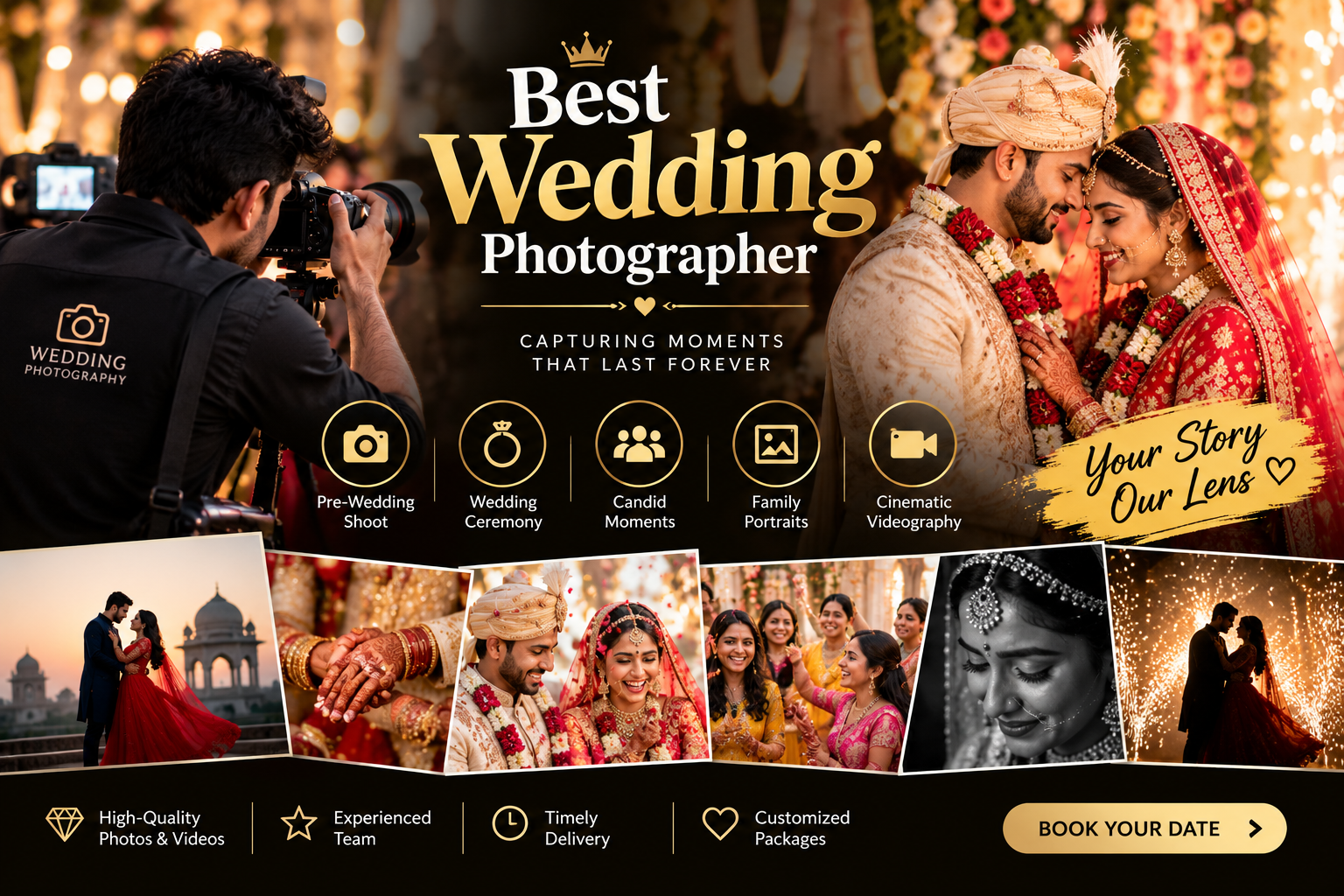 Best Wedding Photographer in Lucknow: Find the Perfect Photography Team