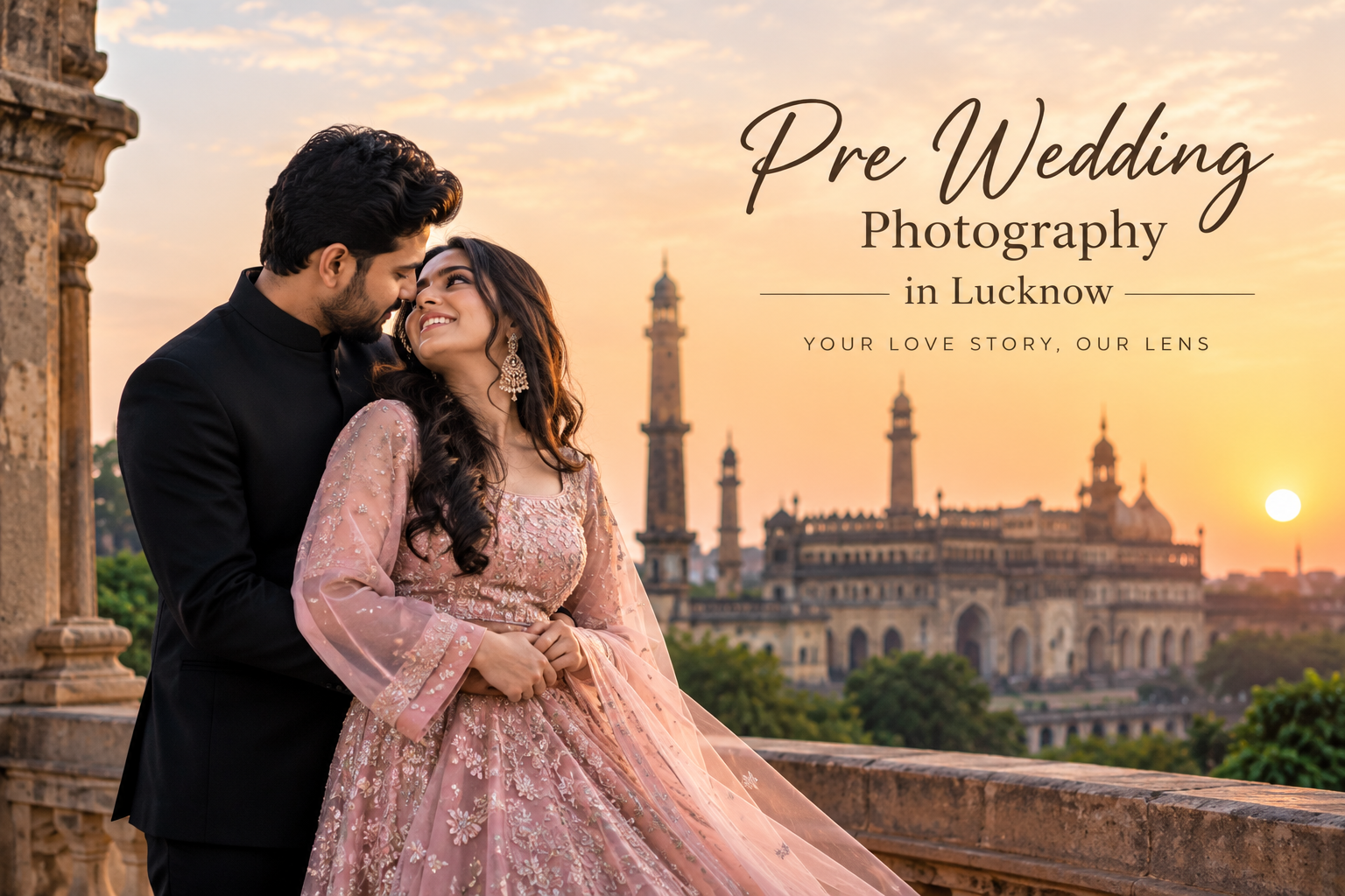 Pre Wedding Photography in Lucknow: Ideas, Locations and Booking Tips