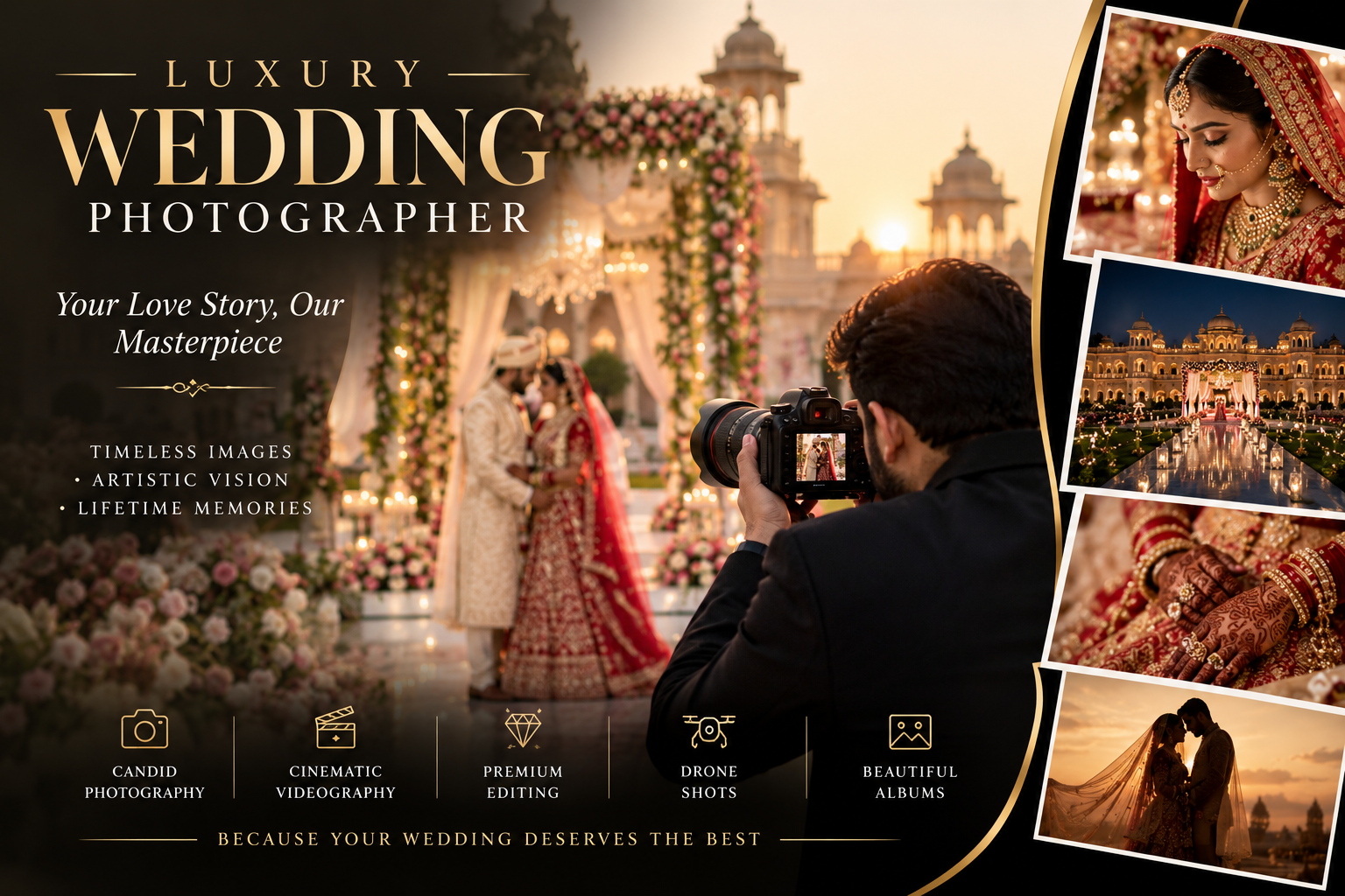 Bridal Photography in Lucknow: Ideas, Styles and Booking Tips