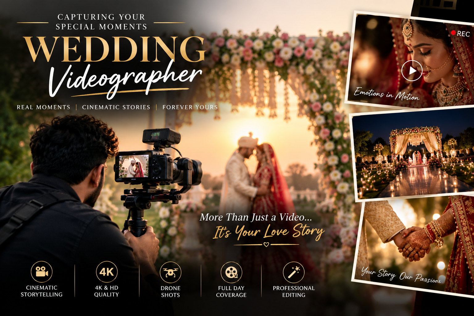 Wedding Videographer in Lucknow: Packages, Styles and Booking Tips