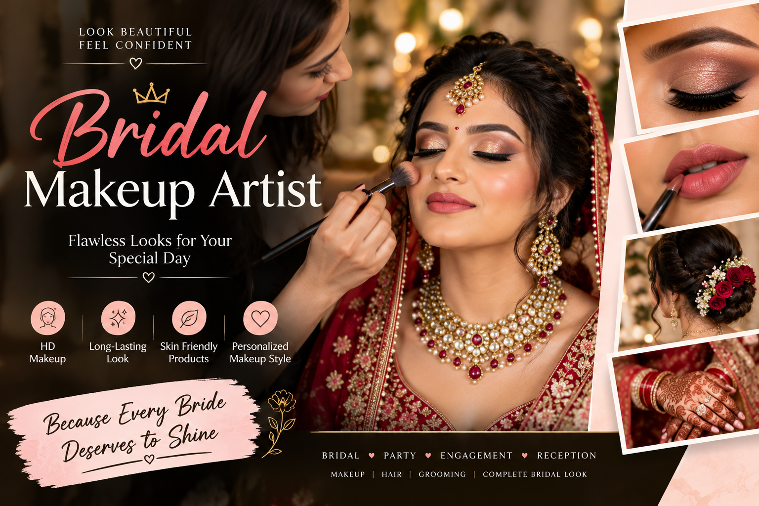Bridal Makeup Artist in Lucknow: Styles, Packages and Booking Tips