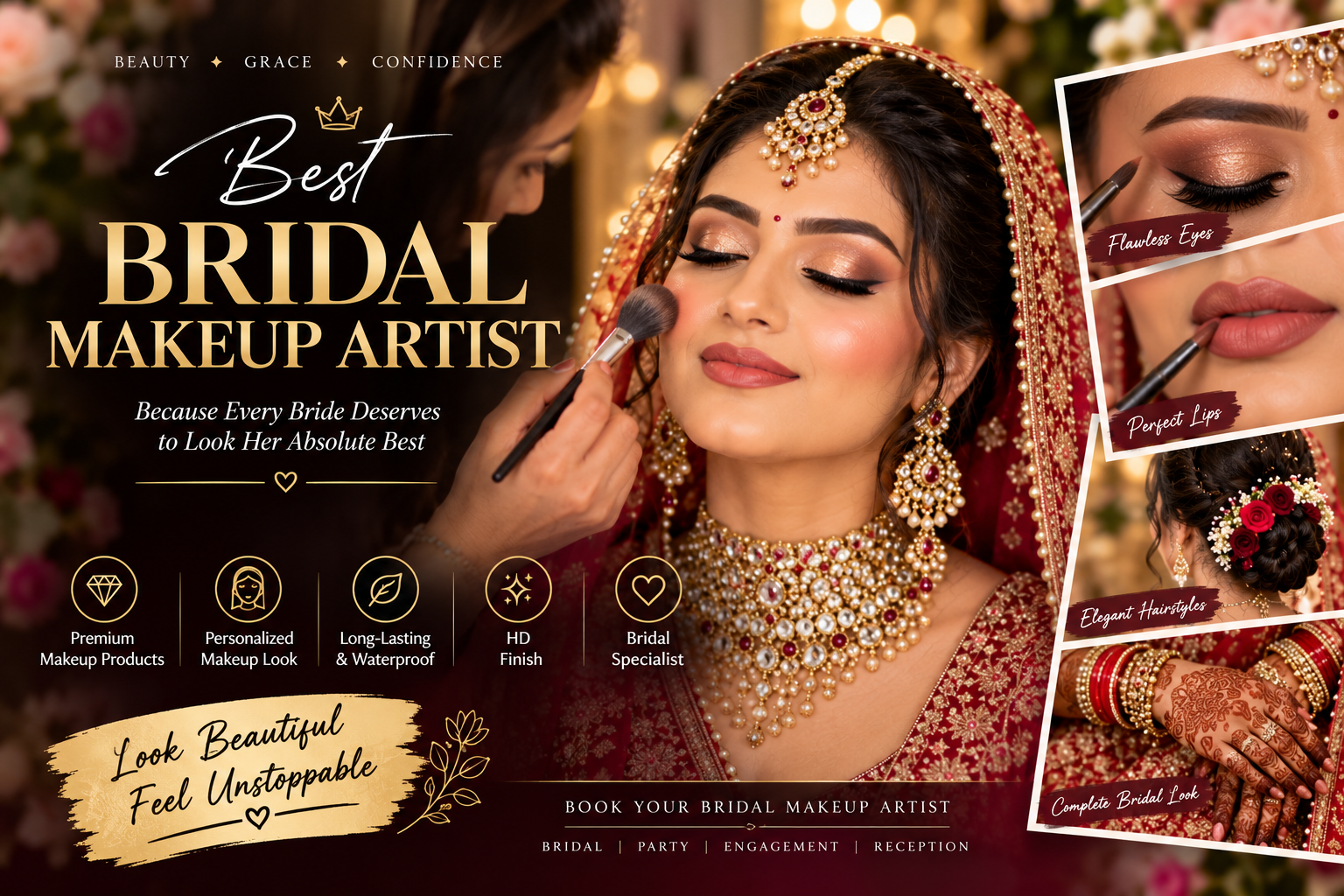Best Bridal Makeup Artist in Lucknow: How to Choose the Perfect Artist