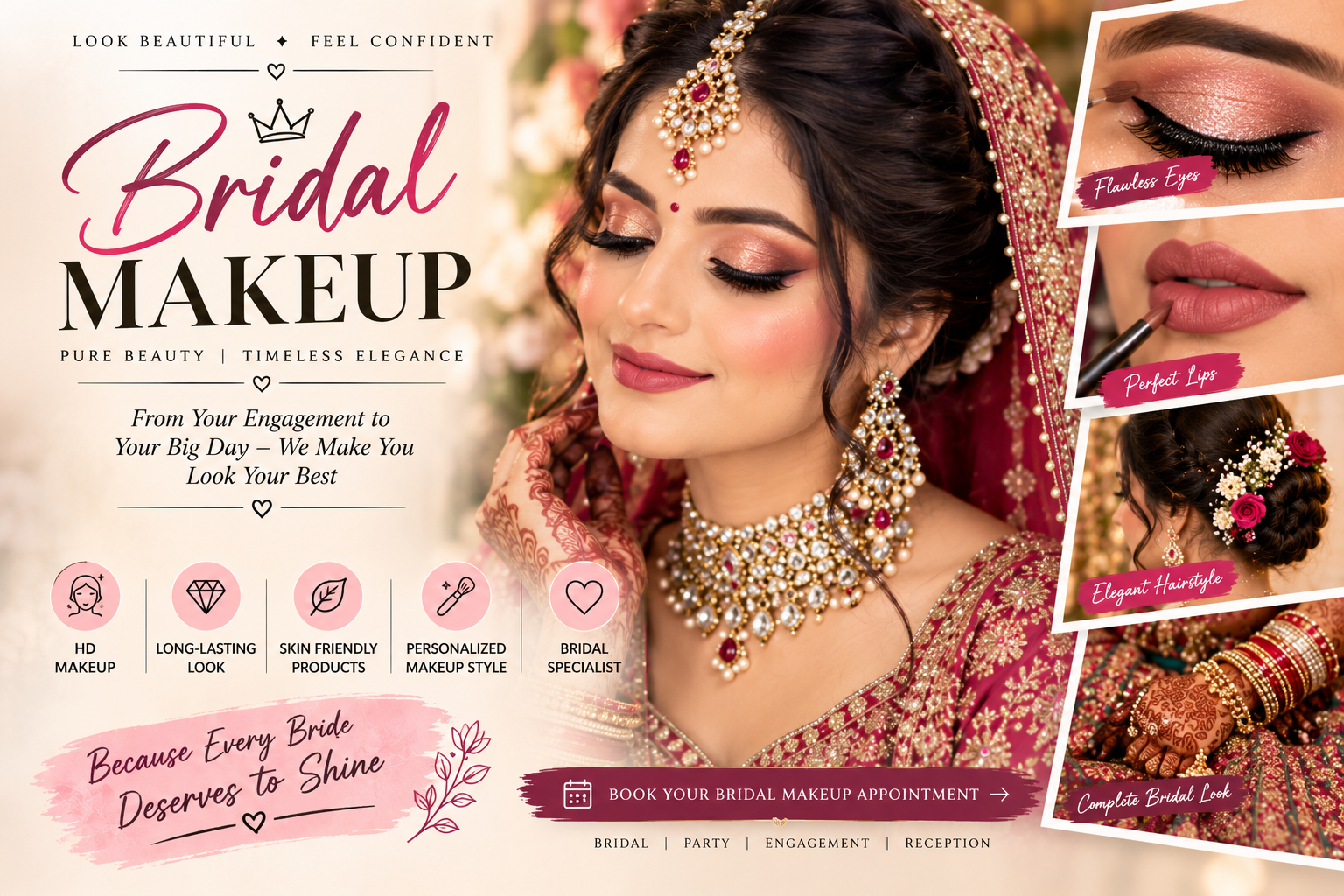 Bridal Makeup in Lucknow: Trends, Prices and Expert Tips
