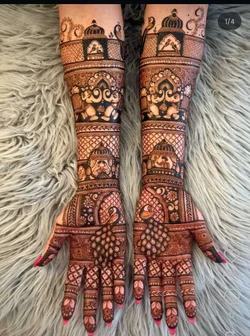 Sandy Mehandi Art